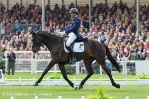 Ros Canter dominates Badminton Horse Trials as global stars battle fiercely in elite dressage rankings.